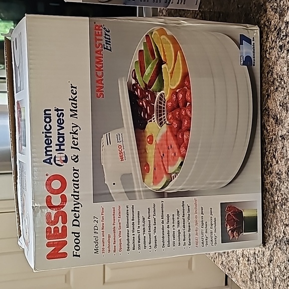 Nesco Kitchen Nesco Food Dehydrator Jerky Maker Model Fd27 With Out